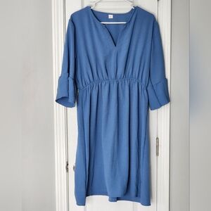 Blue Dress, Brand Unknown, Size L/XL